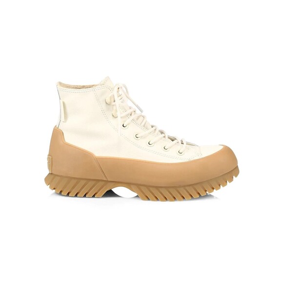 Converse Women's Chuck Taylor All Star Lugged 2 Beige Unisex Size 7 NEW - Picture 3 of 9